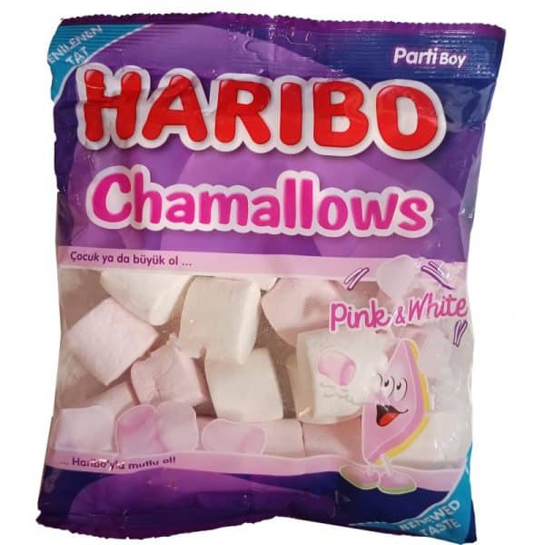 مارشمالو هاریبو مدل Chamallows مقدار 150 گرم